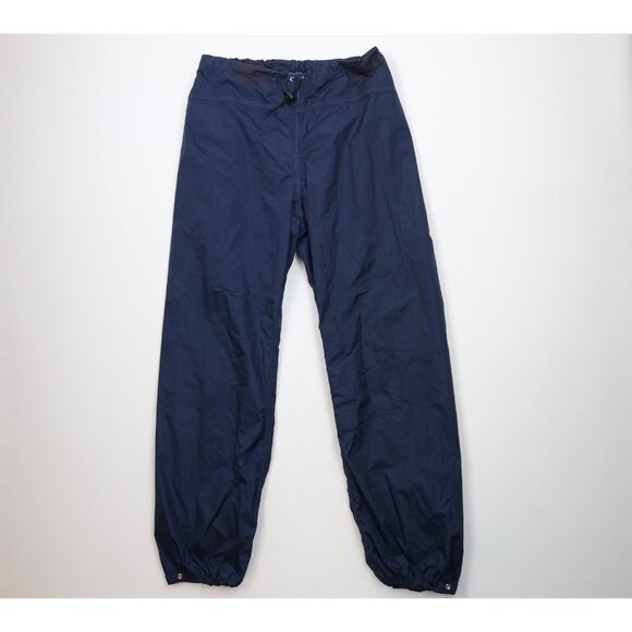 Vintage 80s The North Face Mens Large Distressed Goretex Rain Pants Joggers USA - Picture 1 of 16